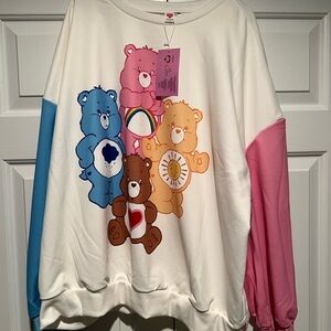 SHEIN x Care Bears Pink and Blue Top NWT Size 4X